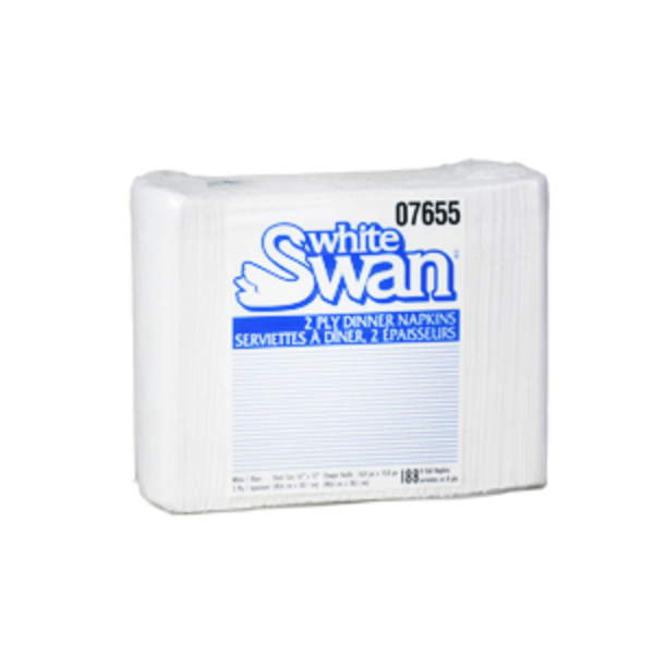 Fold Napkin  | White Swan 7655 | 2ply Napkin | 3,000 (case)